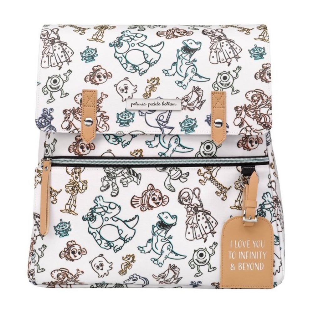 Petunia Pickle Bottom Meta Women's Backpack Diaper Bag Disney Pixar NWT